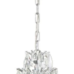 Valentina 16 1/2" Wide Chrome And Crysta 10-Light Chandelier 12 Valentina 16 1/2" Wide Chrome And Crysta 10-Light Chandelier -Golden Lighting Shop valentina 16 and one half inch wide chrome and crysta 10 light chandelier 71v01views2
