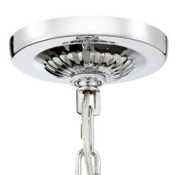 Valentina 16 1/2" Wide Chrome And Crysta 10-Light Chandelier 13 Valentina 16 1/2" Wide Chrome And Crysta 10-Light Chandelier -Golden Lighting Shop valentina 16 and one half inch wide chrome and crysta 10 light chandelier 71v01views3