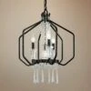 Varaluz Barcelona 18"W Onyx 4-Light Crystal Pendant Light 1 Varaluz Barcelona 18"W Onyx 4-Light Crystal Pendant Light -Golden Lighting Shop varaluz barcelona 18 inchw onyx 4 light crystal pendant light 74g07cropped