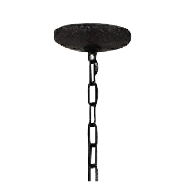 Varaluz Barcelona 27" Wide Onyx Crystal 6-Light Chandelier 5 Varaluz Barcelona 27" Wide Onyx Crystal 6-Light Chandelier - Image 3