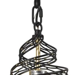 Varaluz Casa Flow 10" Wide Gold Matte Black Mini Pendant 7 Varaluz Casa Flow 10" Wide Gold Matte Black Mini Pendant -Golden Lighting Shop varaluz casa flow 10 inch wide gold matte black mini pendant 453k1views2
