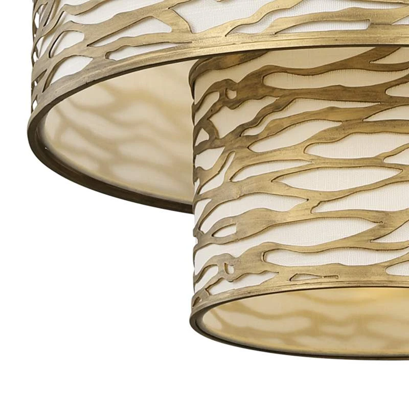 Varaluz Casa Kato 18 3/4" Wide Havana Gold Pendant Light 5 Varaluz Casa Kato 18 3/4" Wide Havana Gold Pendant Light - Image 3