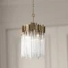 Varaluz Matrix 14" Wide Havana Gold And Fluted Glass Pendant 1 Varaluz Matrix 14" Wide Havana Gold And Fluted Glass Pendant -Golden Lighting Shop varaluz matrix 14 inch wide havana gold and fluted glass pendant 69p57cropped