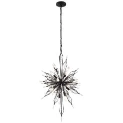 Front Page 7 Front Page -Golden Lighting Shop varaluz orbital 20 inch wide carbon and crystal foyer pendant 69p58