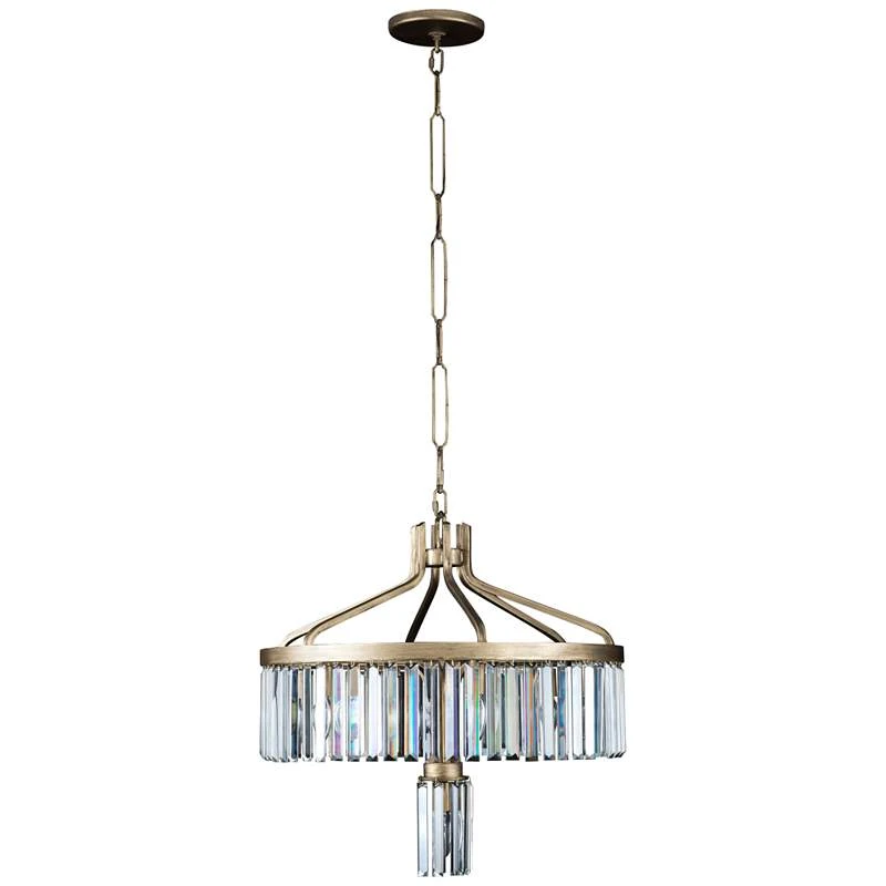 Varaluz Social Club 23 1/2" Wide Havana Gold Pendant Light 4 Varaluz Social Club 23 1/2" Wide Havana Gold Pendant Light - Image 2