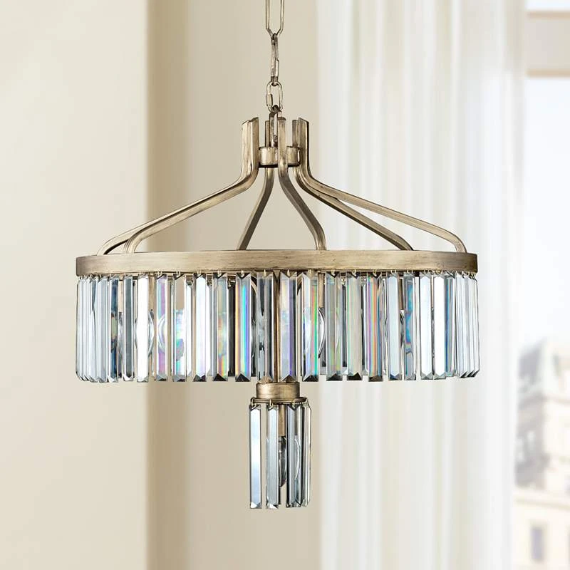 Varaluz Social Club 23 1/2" Wide Havana Gold Pendant Light 3 Varaluz Social Club 23 1/2" Wide Havana Gold Pendant Light