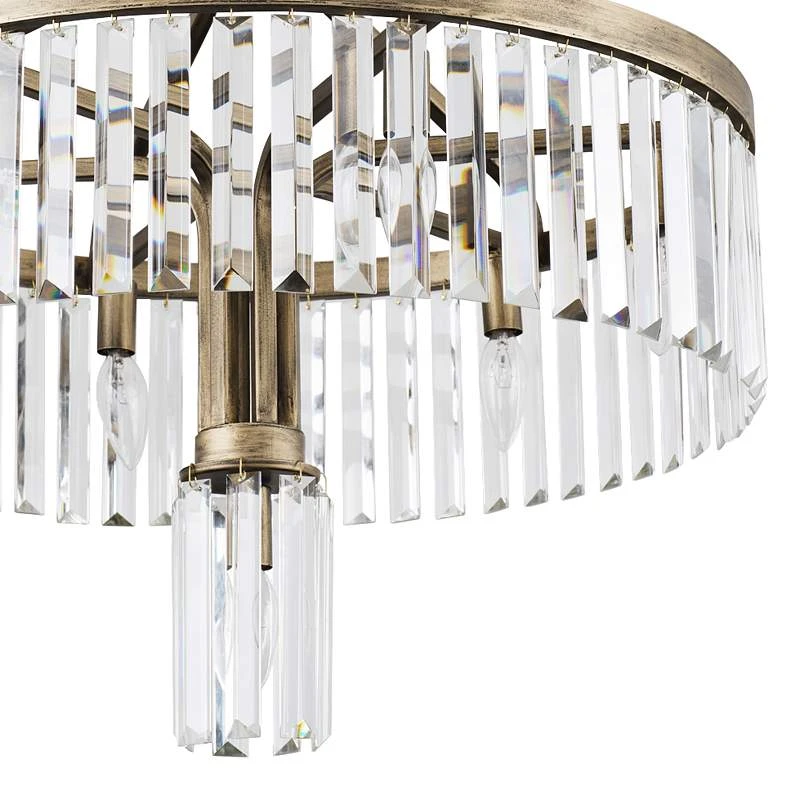 Varaluz Social Club 23 1/2" Wide Havana Gold Pendant Light 5 Varaluz Social Club 23 1/2" Wide Havana Gold Pendant Light - Image 3