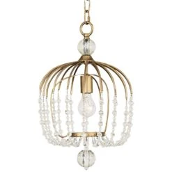 Varaluz Voliere 12 1/2" Wide Havana Gold Pendant Light