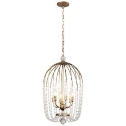 Varaluz Voliere 16 3/4"W Havana Gold 6-Light Pendant Light -Golden Lighting Shop varaluz voliere 16 and three quarter inchw havana gold 6 light pendant light 86g31views3