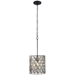 Varaluz Windsor 11 1/2"W Carbon And Gold Mini Pendant Light 7 Varaluz Windsor 11 1/2"W Carbon And Gold Mini Pendant Light -Golden Lighting Shop varaluz windsor 11 and one half inchw carbon and gold mini pendant light 86g18views2
