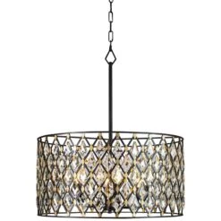 Varaluz Windsor 25"W Carbon And Gold 6-Light Pendant Light -Golden Lighting Shop varaluz windsor 25 inchw carbon and gold 6 light pendant light 86g34views2