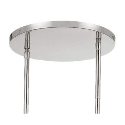 Vernon Place 42" Wide Chrome 6-Light Island Pendant -Golden Lighting Shop vernon place 42 inch wide chrome 6 light island pendant 787h1views2