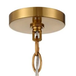 Vienna Full Spectrum Luxum 23 1/2" Brass 8-Light Crystal Chandelier -Golden Lighting Shop vienna full spectrum luxum 23 and one half inch brass 8 light crystal chandelier 64t05views3