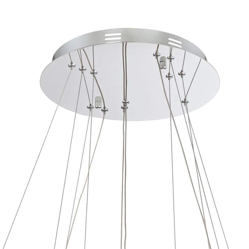 Vienna Full Spectrum Perriello 27 1/2" Crystal Ring LED Chandelier 6 Vienna Full Spectrum Perriello 27 1/2" Crystal Ring LED Chandelier - Image 4