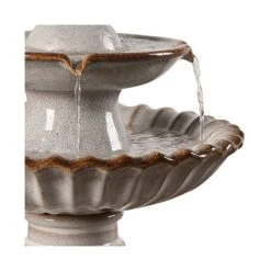 Vogel 27 1/4" High Ivory Ceramic Bird Garden Fountain 11 Vogel 27 1/4" High Ivory Ceramic Bird Garden Fountain -Golden Lighting Shop vogel 27 and one quarter inch high ivory ceramic bird garden fountain 78f09views3