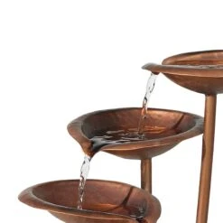 Water Lilies And Cat Tails 33" High Rustic Garden Fountain -Golden Lighting Shop water lilies and cat tails 33 inch high rustic garden fountain m3249views1