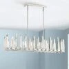 Watson 42" Wide Polished Nickel 6-Light Island Chandelier 2 Watson 42" Wide Polished Nickel 6-Light Island Chandelier -Golden Lighting Shop watson 42 inch wide polished nickel 6 light island chandelier 151a0cropped