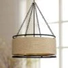 Windward Passage 26 1/2" Soft Brass And Coal 6-Light Pendant Light -Golden Lighting Shop windward passage 26 and one half inch soft brass and coal 6 light pendant light 790h1cropped