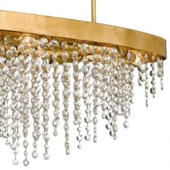 Winham 36"W Gold And Crystal Kitchen Island Light Chandelier 7 Winham 36"W Gold And Crystal Kitchen Island Light Chandelier -Golden Lighting Shop winham 36 inchw gold and crystal kitchen island light chandelier 71y40views1